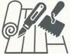 Verlegeservice Icon Handwerker Service